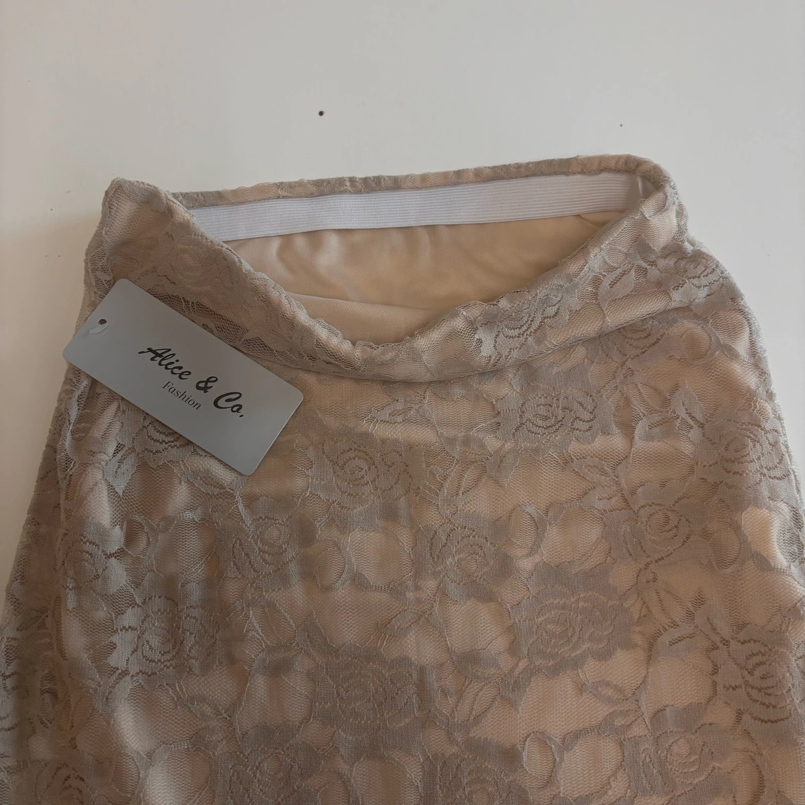 Jupe en dentelle – photo 4